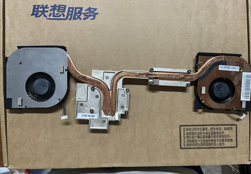 原装联想 Thinkpad P53 P52散热器 N19P风扇02DM017