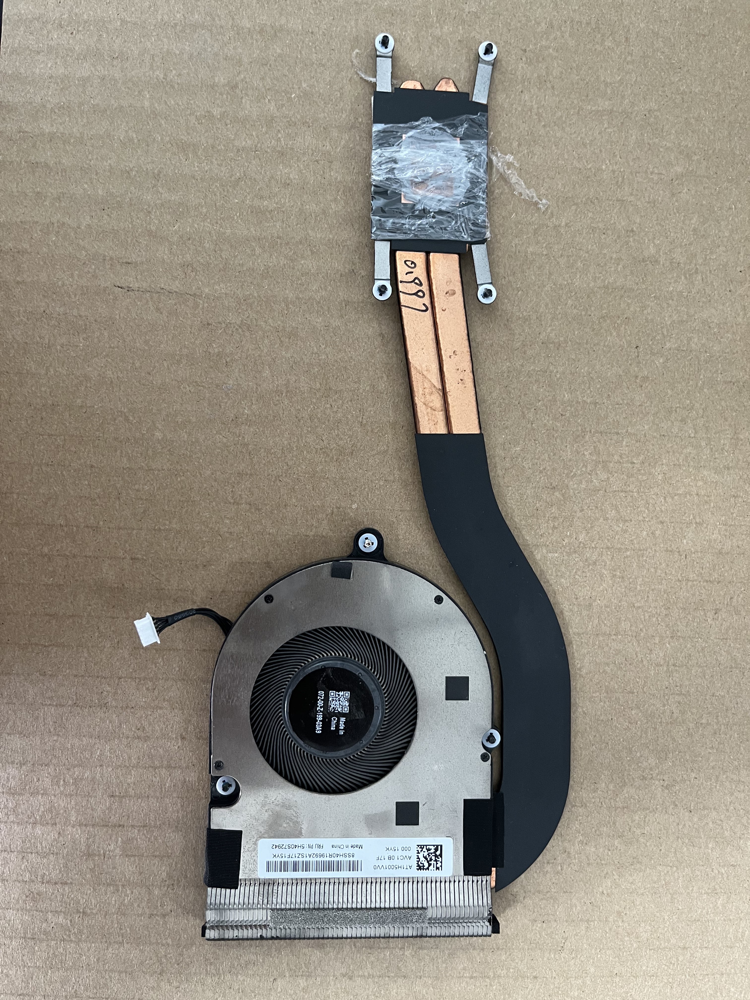 联想 ThinkPad L14 风扇 散热器 5H40S72942