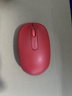 Microsoft/微软 1850无线鼠标 精致小巧 学习办公 国行 火焰红