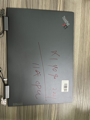 联想 thinpad  X1 YOGA  2021 上半部分