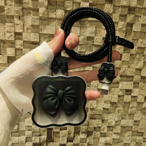 适用vivoX300 X300s X300Pro Y600Pro数据线保护套壳充电器缠绕绳