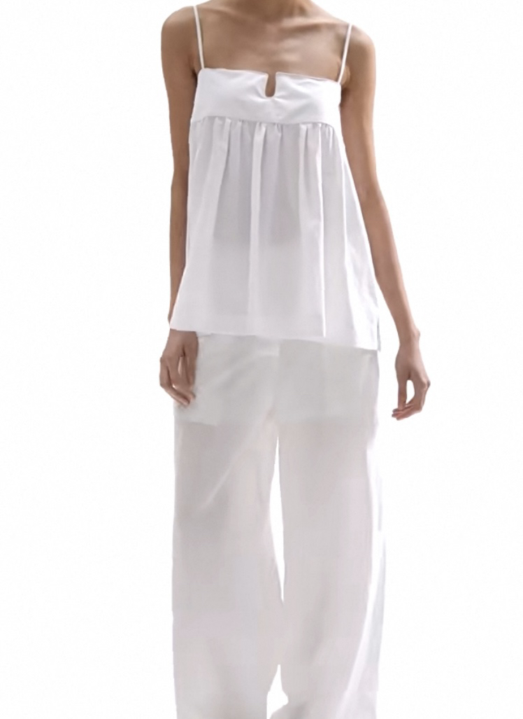 正确版还原Nor黑白色可调节肩带u型定型条不走光蓬蓬吊带上衣