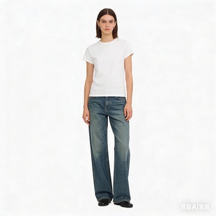 本 人生正肩T恤经典 正肩短袖 索罗娜机洗不变形顺滑版 白色 黑色