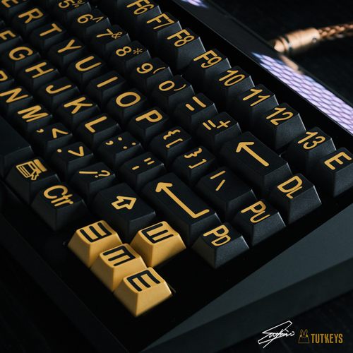 黑金大字版复古樱桃土酱TUTKEYS