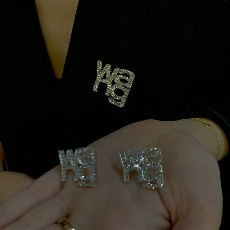 宁静同款胸针气质耳钉