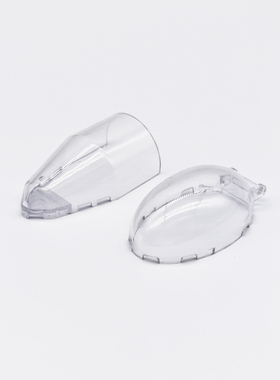 国产小颗粒积木兼容87752零件30384配件带柄弧形玻璃驾驶室机舱罩