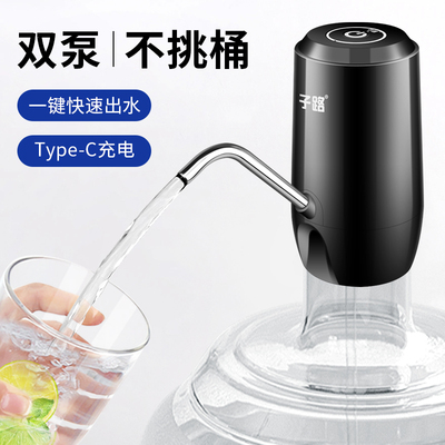 一年换新子路透明双泵电动抽水器