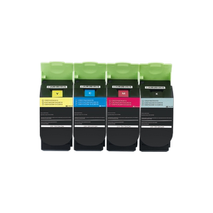 适用利盟CS310粉盒 LEXMARK CS410DN CS510 CX317打印机 碳粉盒 CX421 CX521墨盒 墨粉盒 CS310成像鼓架
