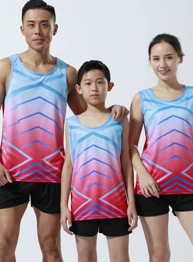 田径服套装男中小学生校比赛短跑女专业中考跑步训练马拉松801718