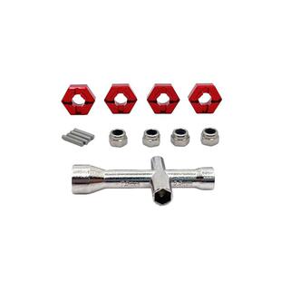 美嘉欣 1/14 1/16 速驰宇 1/16 遥控车 升级螺母 套筒 12mm接合器