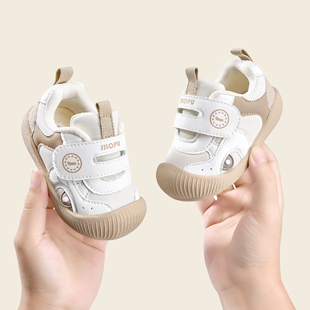 基落普2026春秋新款学步鞋男女宝宝鞋子婴儿软底网面透气耐磨防滑
