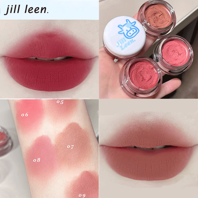 jill leen雾色唇釉jlllleen口红jilleen春jiilleen唇泥jillleen新
