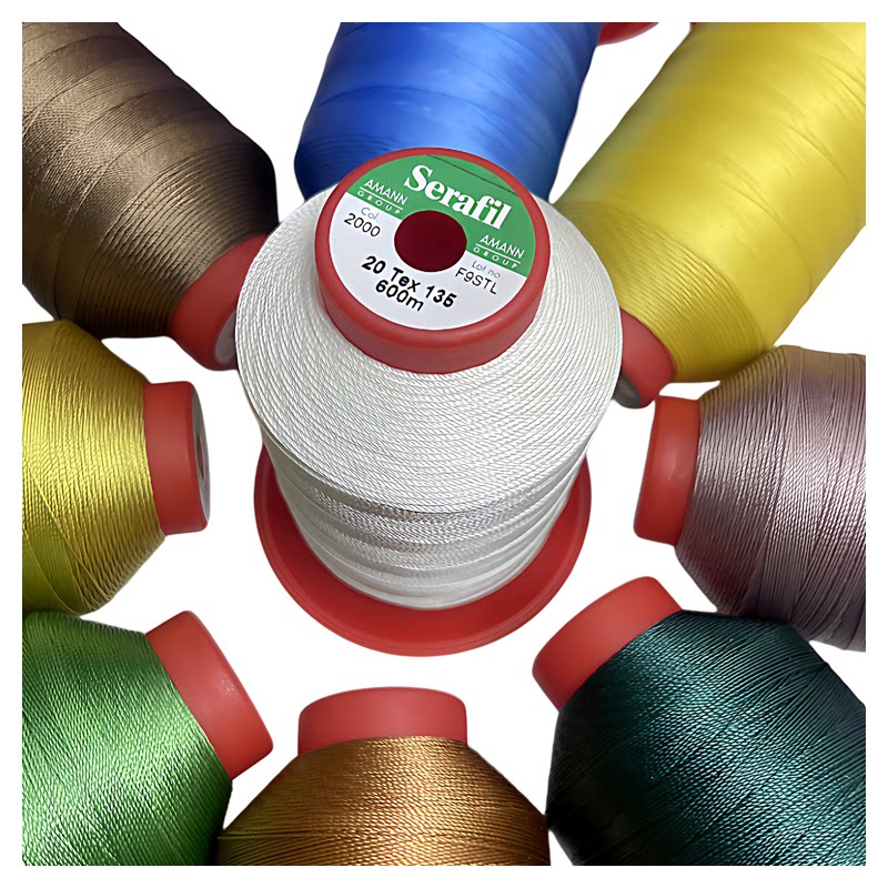 德国莎菲线优质缝纫线2股3股4股6股9股12股皮具手袋牛仔裤西装线