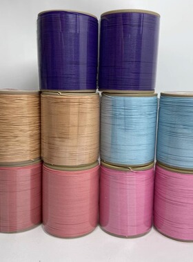 亚麻蜡线632/532/432杜克普缝纫机线手缝圆蜡法斩DIY皮具手袋掌纹