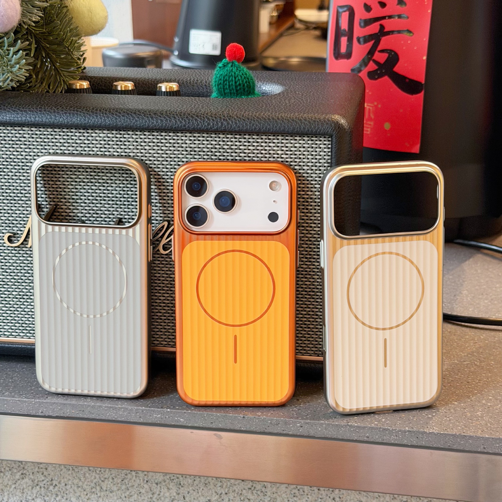 适用iPhone17promax一体手机壳