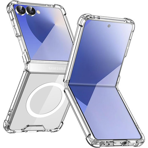 适用三星ZFlip8折叠手机壳透明