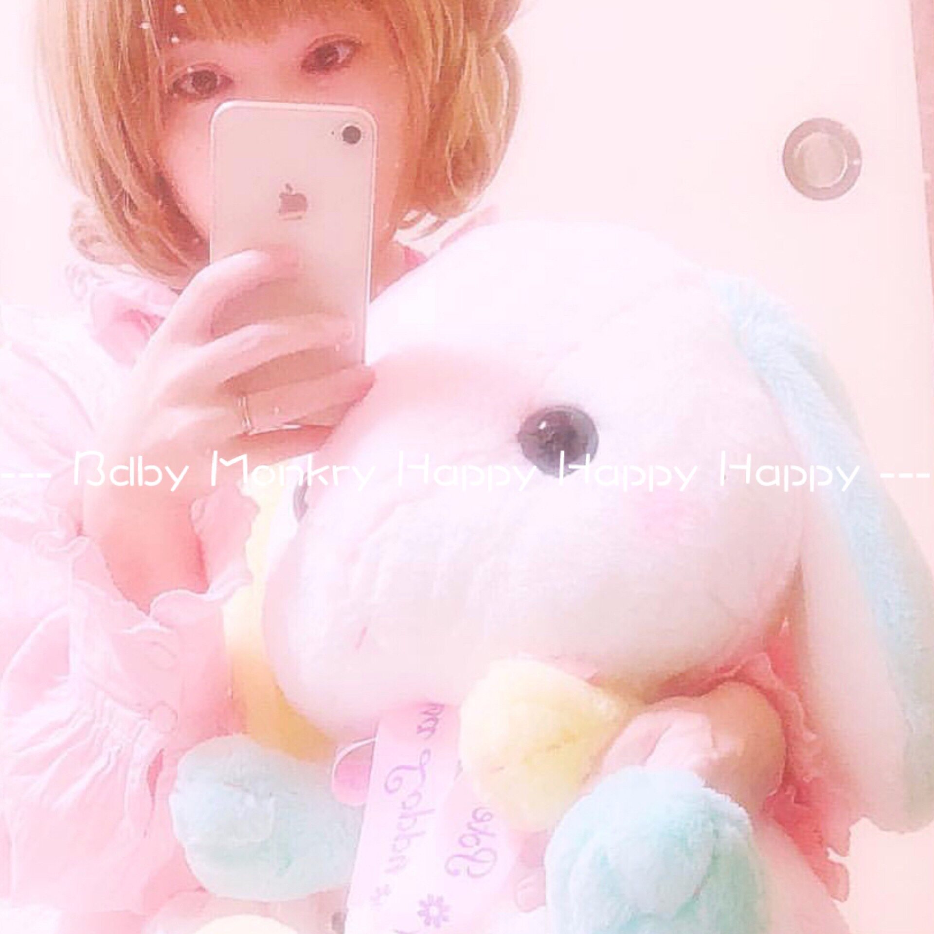 日本正版限定 amuse loppy 垂耳兔兔缎带玩具儿童节礼物送宝贝6.1