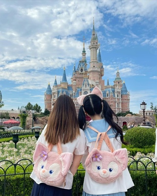 玲娜贝儿星黛露托尼达菲玫玫大脸包斜挎包双肩包