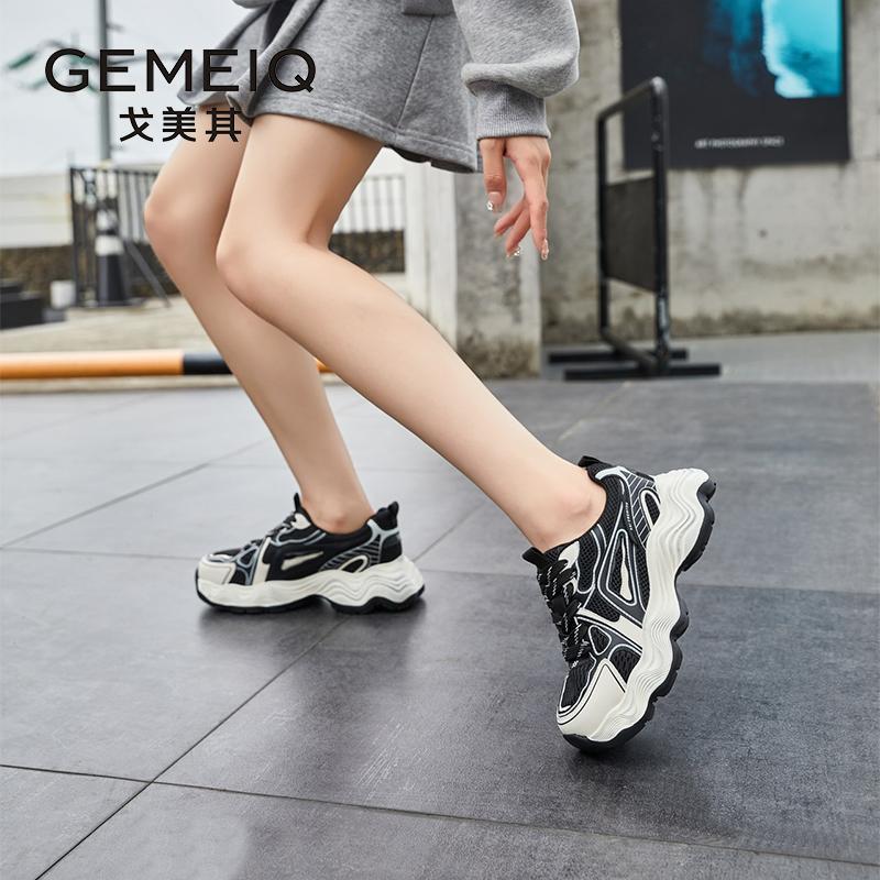 戈美其2025春季新款老爹鞋运动鞋