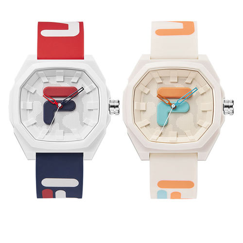 fila欧美情侣硅胶手表防水正品