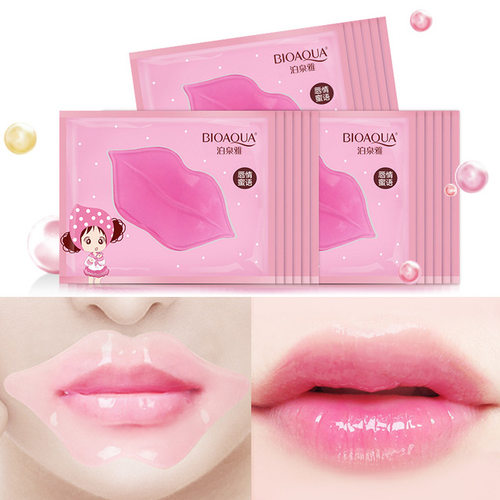 10pcs  Lip Mask Moisturizing Lip Exfoliator 唇膜去角补水10片