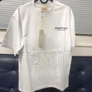 T恤 CITY复线FOG宽松纯欲风男女情侣百搭短袖 美式 潮流ESSENTIALS