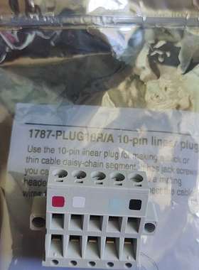 议价Ab接线端子 1787-PLUG10R    一适用