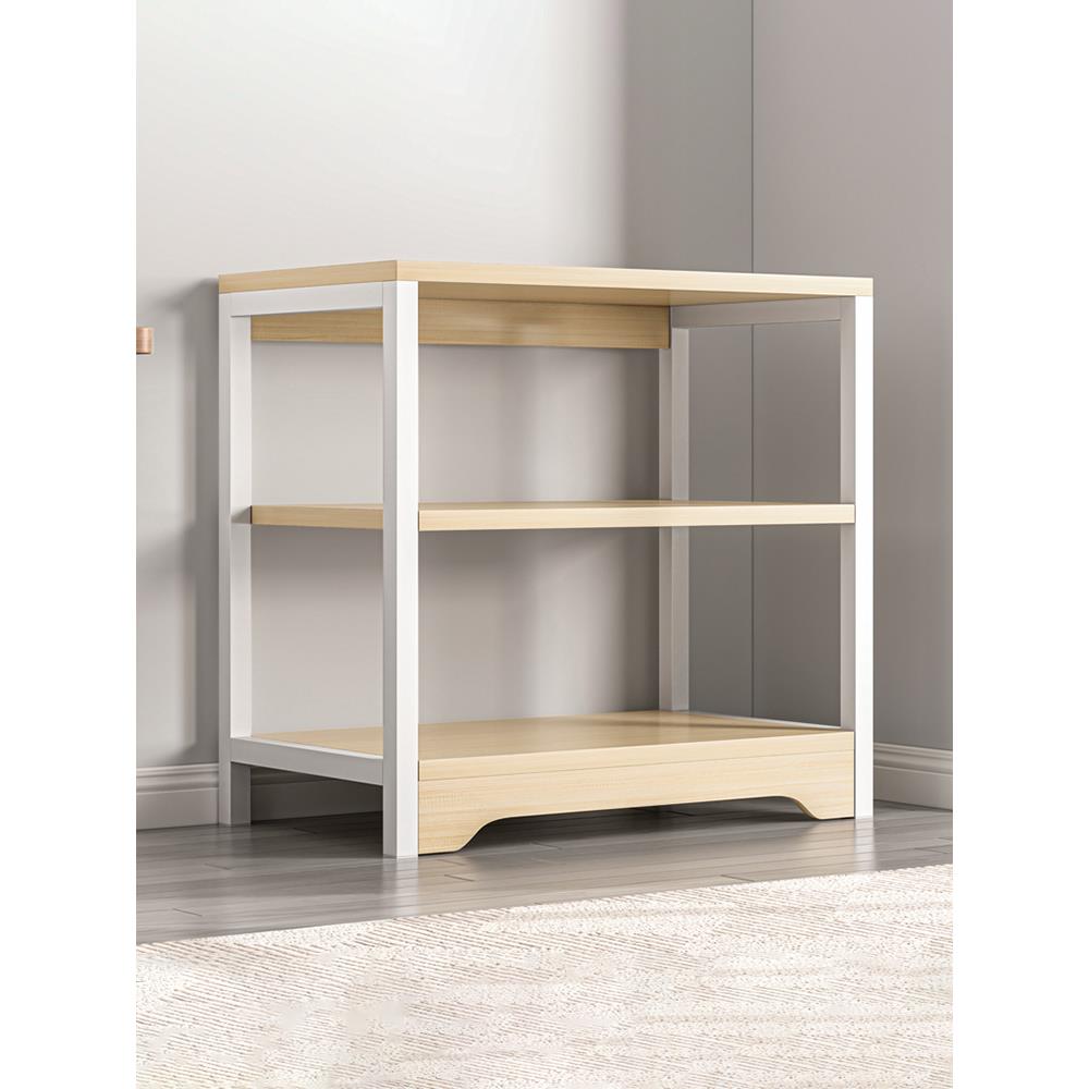 书架落地置物架客厅角落收纳架沙发旁展示架多层简易窄夹缝矮书柜