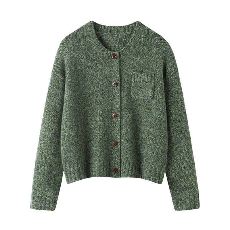 秋冬新款轻奢花纱山羊绒衫女圆领开衫外套100%纯山羊绒针织衫,女装/女士精品,羊绒衫,淘宝优惠券,粉丝福利购,淘宝优惠卷