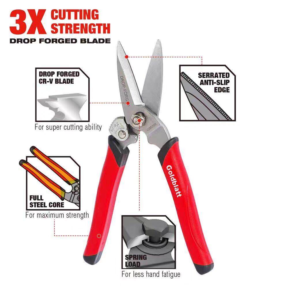 美国Goldblatt铁皮剪锻造剪刀