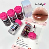 跨境CAPPUVINI小蘑菇透亮唇釉 滋润显白轻盈水光镜面平价学生彩妆