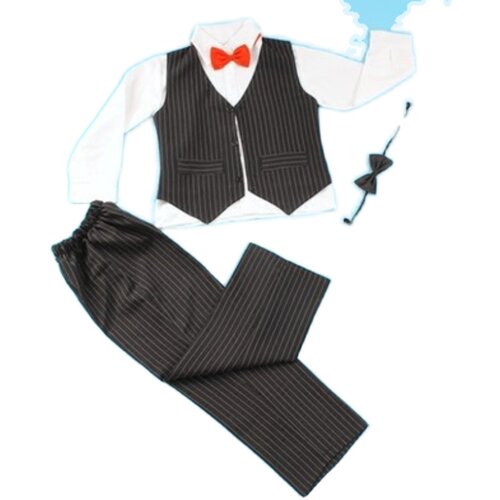 少儿popping演出服机械舞西裤