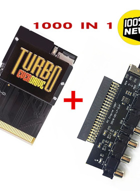 黑金版PC-Engine和Turbo GrafX烧录卡PCE烧录和RGBS和AV输出器
