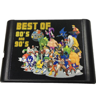 跨境产品SEGA 196合一游戏卡MEGADRIVE GENSIS原装世嘉游戏机