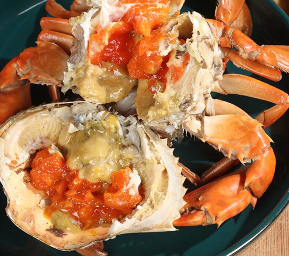 福建东山岛青蟹红蟳螃蟹2斤顺丰