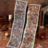 寓见诚品复古造景贴纸高难度卷轴折叠微缩街景场景解压贴画大号