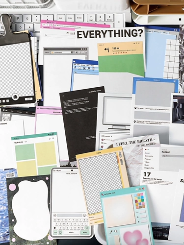 Бесплатный коллаж, черно-белая социальная фотография, пленка, граница, украшение для ручного счета, Guka, материал для ручного счета, бумага для заметок, нелипкая