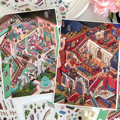 英菲我的小屋第二十七弹造景贴纸