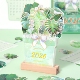2026年创意花卉木质台历简约ins文艺立体插画日历桌面小摆件月历