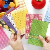 infeelme糖果碎片书写纸手帐素材便签美式 复古风手账拼贴便签纸