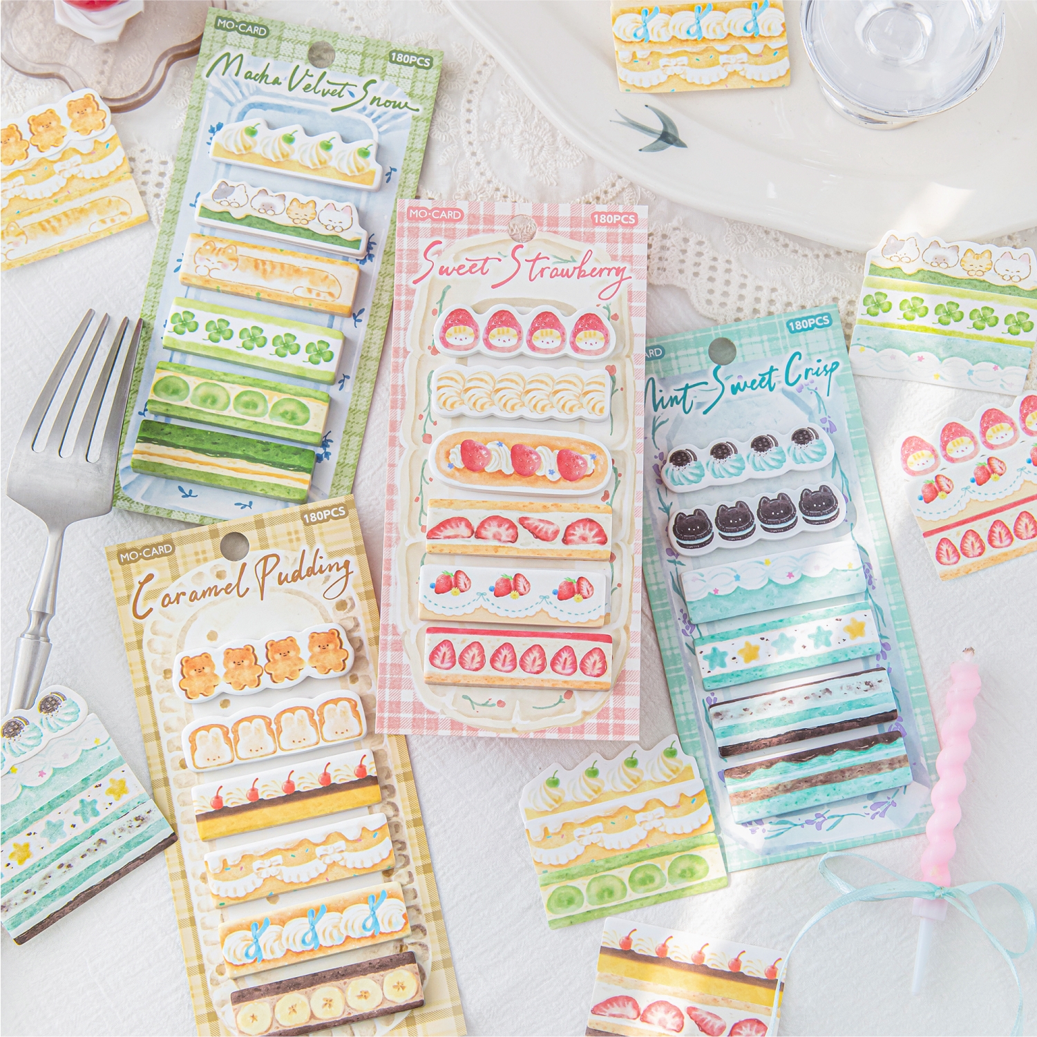 叮叮蛋糕坊异形索引便利贴