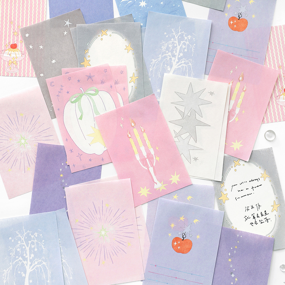 infeelme追光逐梦可书写便签本手账素材留言备忘可撕便签纸无粘性