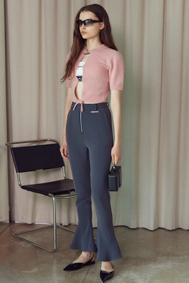 日本PRANK PROJECT 高腰微弹喇叭裤