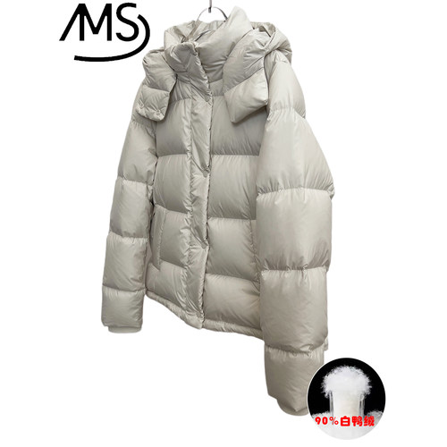 泡芙五格加厚保暖鸭绒羽绒服