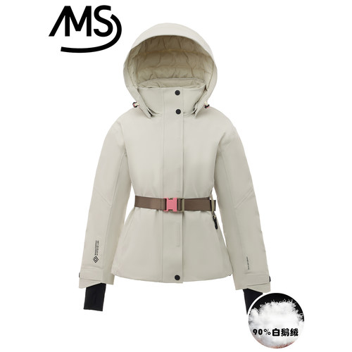 户外休闲冲锋衣羽绒服显瘦外套女