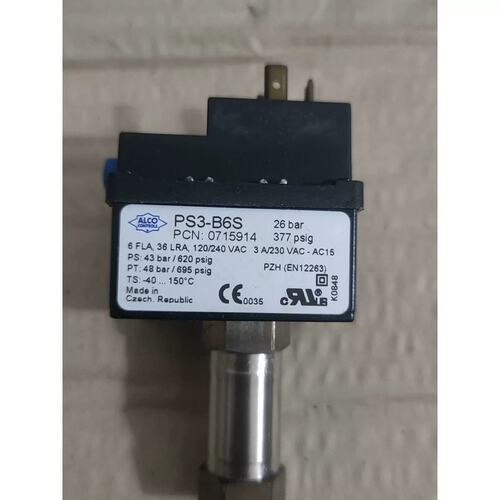 议价艾柯世图兹高压开关ALCO PS3-B6S 26bar 0715914先