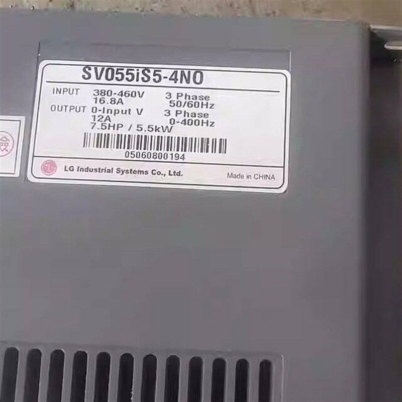 韩国LG LS变频器SV055IS5-4N0 5.5KW 380V现货 原装拆机 质保