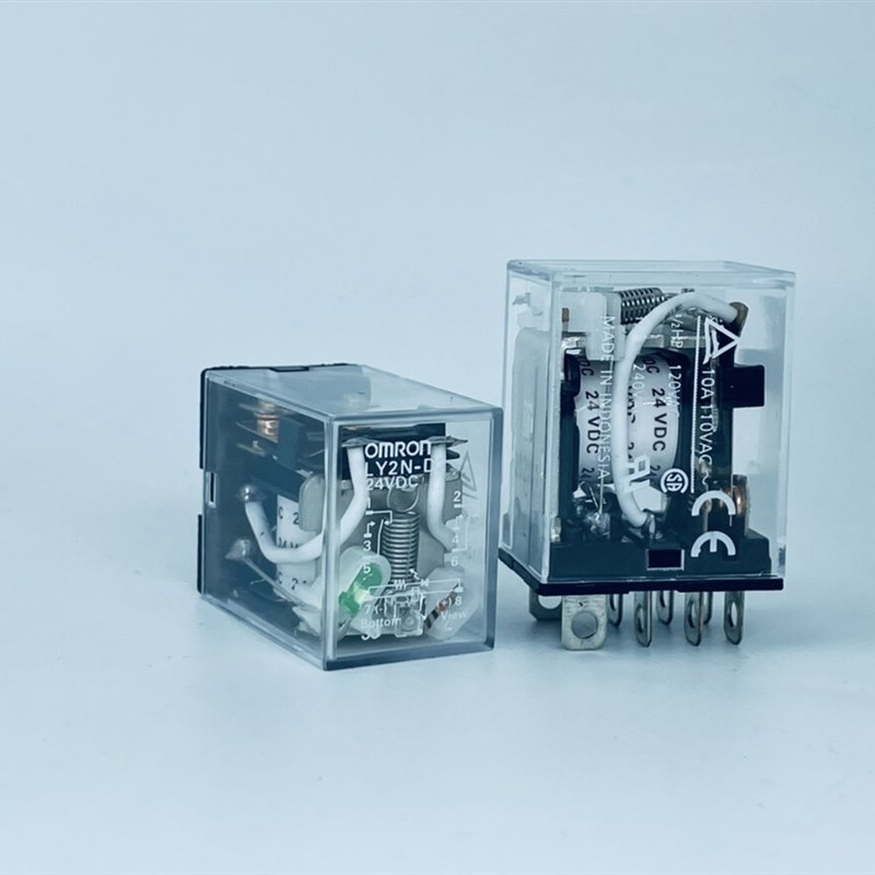 继电器MY4N-D2 MY2N-D2 LY2N-D2 LY4N-D2 220V 110V 24VDC 二极管