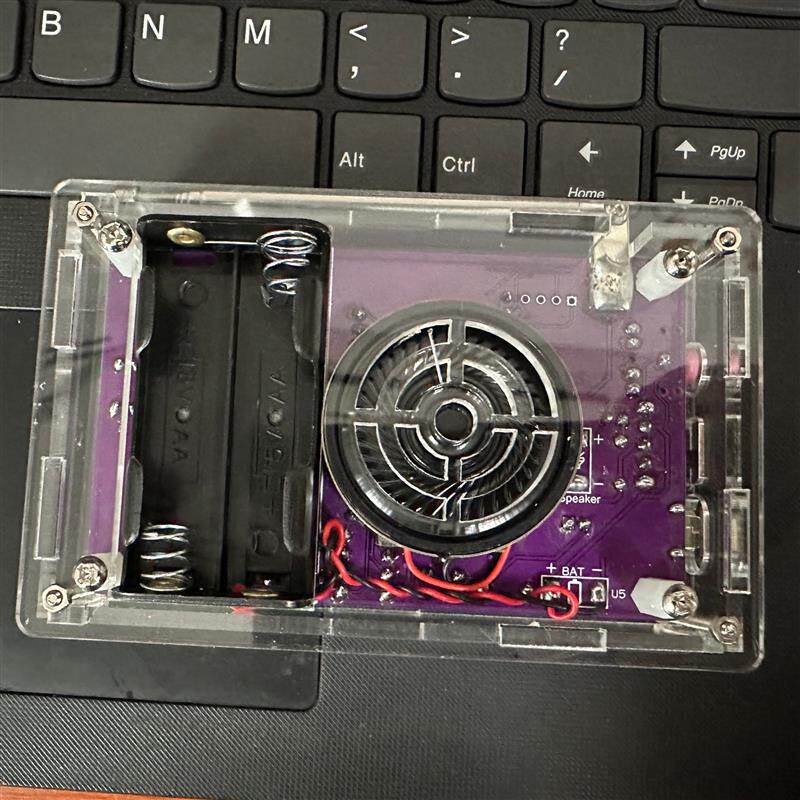 (成品)DIY收音机组装套件 调频电路板制作单片机电子手工焊接