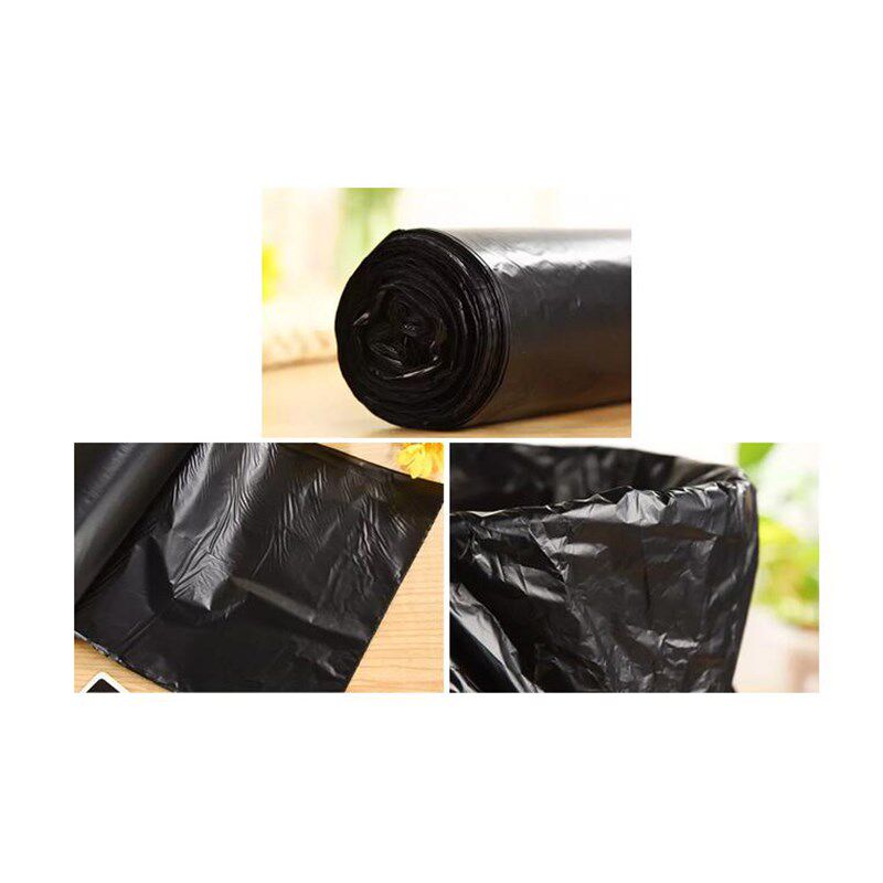 旭包鲜60L120升超大号垃圾袋加厚环卫袋塑料袋办公清洁袋黑色厨房